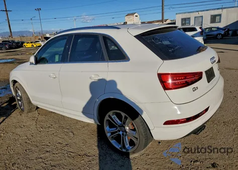 2016 Audi Q3 Premium Plus z USA, uszkodzony, nr VIN WA1EFCFS6GR003788